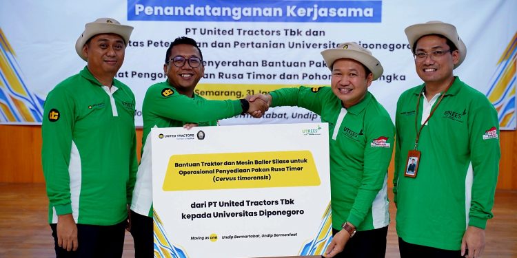 Perluas Dampak Keberlanjutan, United Tractors Jalin Kerja Sama dengan Universitas Diponegoro