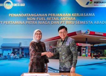 Depo Air Minum Biru Bersama Pertamina Patra Niaga Perluas bisnis NFR di SPBU