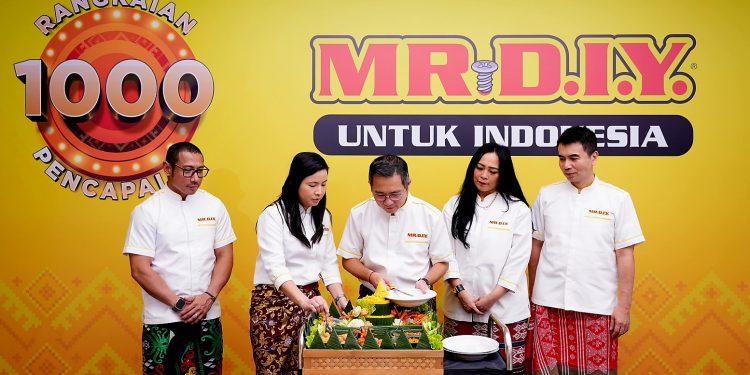 MR.D.I.Y. Indonesia Resmikan Toko Ke-1.000