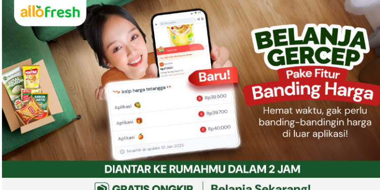 AlloFresh Luncurkan Fitur Banding Harga, Bantu Belanja Lebih Hemat!