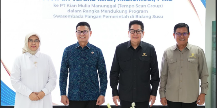 Tempo Scan Group Dukung Program Pemerintah Swasembada Pangan Khususnya Susu Penuhi Nutrisi & Gizi Anak Indonesia