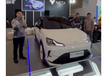 NETA Perkenalkan Kendaraan Listrik Unggulan “NETA V-II Urban Sport Concept” di Ajang IIMS 2025
