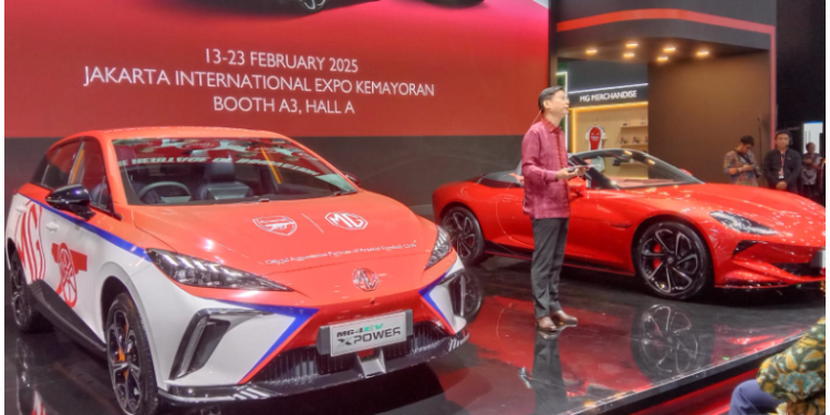 Morris Garrage (MG) Tampilkan Mobil-Mobil Andalan di IIMS 2025