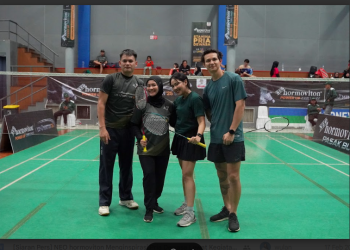 NEO hormoviton Menginspirasi Pria Dewasa Lewat Kegiatan POWER UP CHALLENGE LUVMINTON’25
