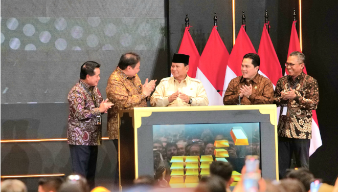 BSI Jadi Bank Emas Pertama di Indonesia, Resmi Diluncurkan Presiden RI