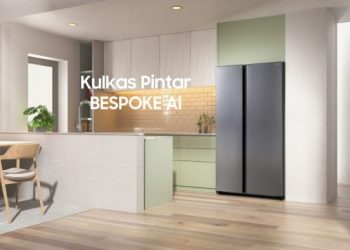 Kulkas Pintar BESPOKE AI seri RS70 dengan teknologi AI hadir di Indonesia