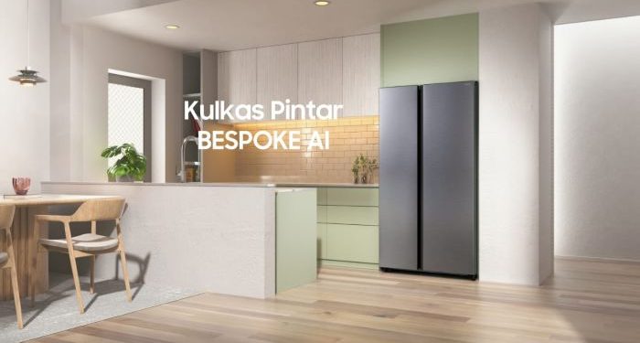 Kulkas Pintar BESPOKE AI seri RS70 dengan teknologi AI hadir di Indonesia