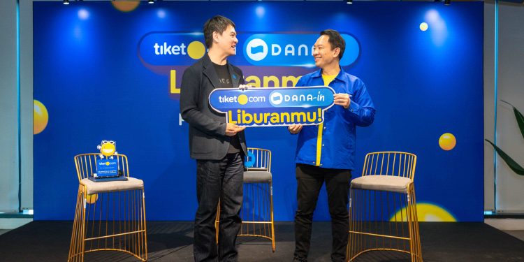 tiket.com Gandeng DANA Hadirkan Kemudahan Pembayaran Digital