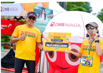 CIMB Niaga Terus Dukung Gaya Hidup Sehat Masyarakat melalui MR DIY Run 2025
