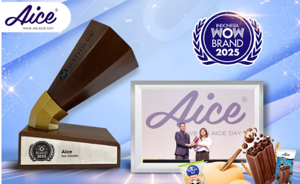 Sukses Kuasai Pasar Gen Z Aice Menangkan WOW Brand Award Keenam Kalinya