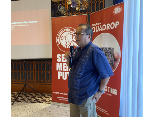 Inovasi Beton Merah Putih Untuk Pembangunan Perkotaan Efisien, Estetik dan Ramah Lingkungan