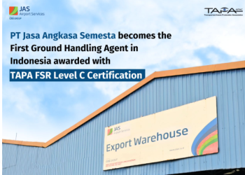 PT JAS Jadi Agen Ground Handling Pertama di Indonesia Raih Sertifikasi Keamanan Tingkat Dunia