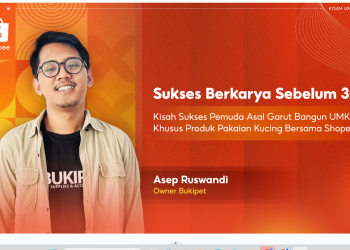 Shopee Bagikan Kisah Sukses Pemuda Asal Garut Bangun UMKM Khusus Produk Pakaian Kucing