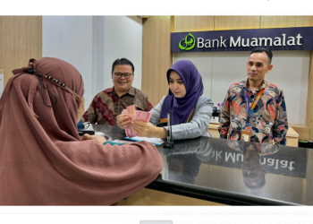 Layanan Nasabah di Kantor Cabang Bank Muamalat Langsa, Aceh