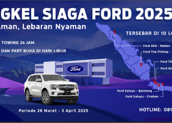 Ford Siaga Kawal Perjalanan Mudik Idul Fitri 1446 H dengan Program Bengkel Siaga