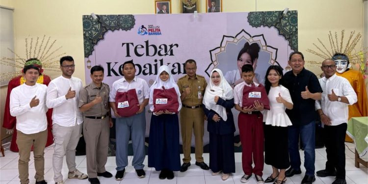 Dukung Makan Sehat Bergizi, Cahaya Manthovani dan Yayasan Inklusi Pelita Bangsa Berbagi Kepedulian di SLBN 7 Jakarta