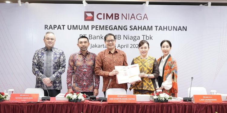 CIMB Niaga Selenggarakan RUPST, Setujui Laporan Tahunan dan Laporan Keuangan Tahunan Konsolidasian 2024