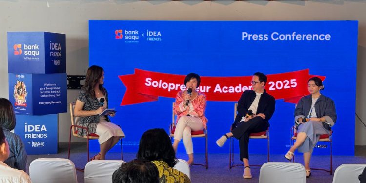 Bank Saqu bersama IdeaFriends Resmi Buka “Solopreneur Academy 2025”