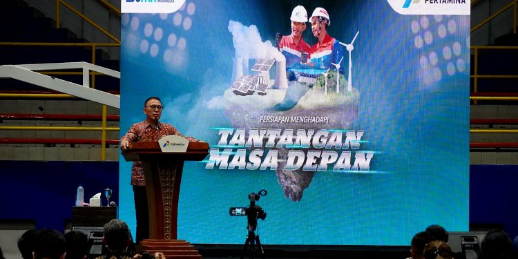 Pesan Komut PT Pertamina Komjen (Purn.) Iriawan; Bahas Ketahanan Energi Bersama Mahasiswa Universitas Pertamina