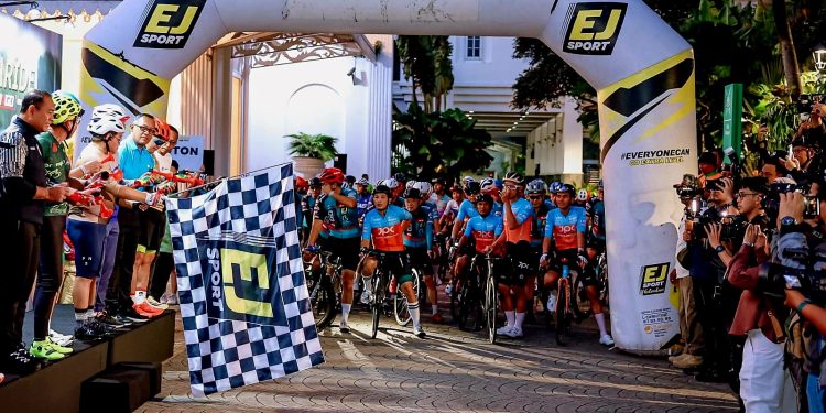 Silaturahmi 500 Pesepeda Bareng EJ Sport & Pemprov DKI : Dukung Jakarta Menuju Kota Sepeda Internasional