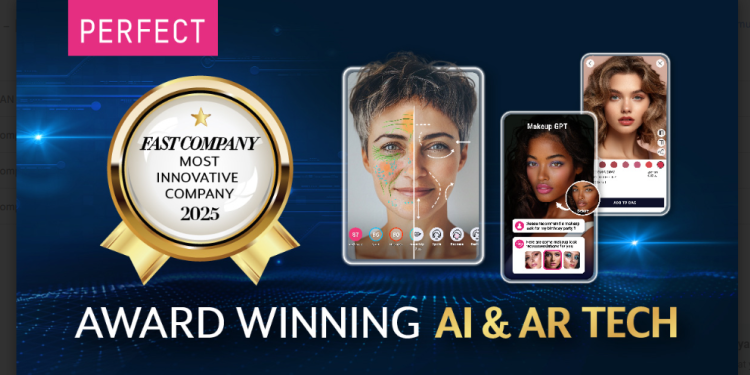Perfect Corp. Masuk Daftar Perusahaan Paling Inovatif 2025 Versi Fast Company