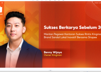 Shopee Dukung Mantan Pegawai Kantoran Sukses Merintis Usaha Kingman, Brand Sandal Lokal Inovatif