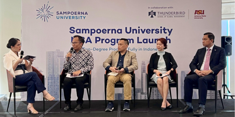 Sampoerna University Resmi Luncurkan Program Master Standar Internasional, Bisa Raih Dua Gelar Magister