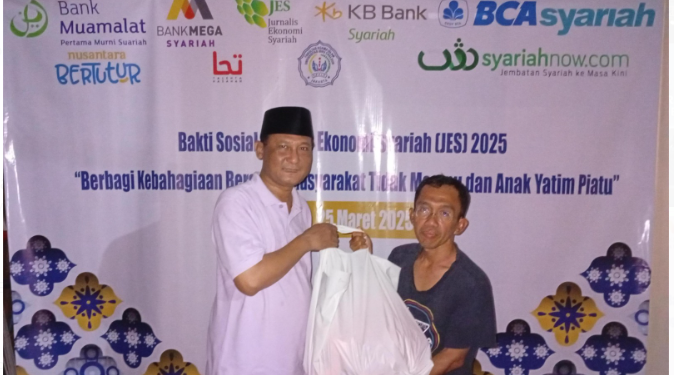 JES Berikan 100 Paket Sembako Ke Masyarakat Tidak Mampu dan Santunan Anak Yatim Piatu