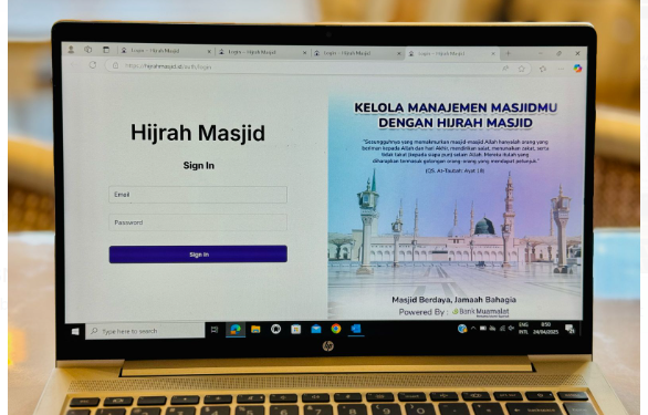 Digitalisasi Pengelolaan Masjid, Bank Muamalat Hadirkan Hijrah Masjid
