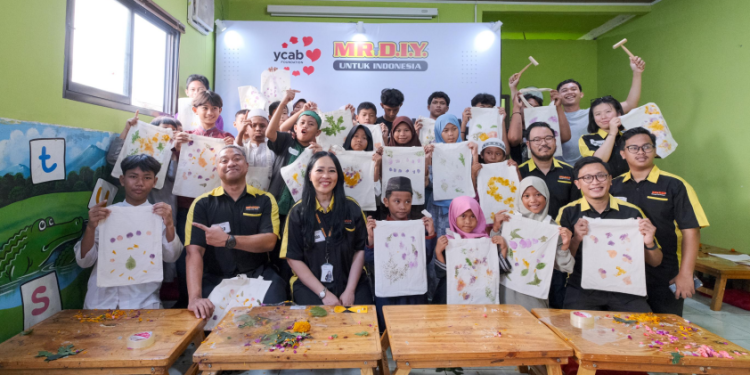 MR.D.I.Y. Indonesia Fasilitasi Inisiatif Ramah Lingkungan dan Donasi Perbaikan Infrastruktur di 5 Panti Asuhan Jabodetabek