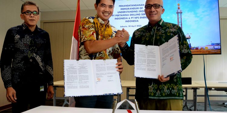 Pertamina Drilling dan NPS Energy Indonesia Teken MoU untuk Kembangkan Teknologi ERRA
