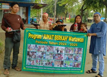 Program Jumat Berkah Wartawan Direspon Banyak Pihak yang Ingin Bergabung