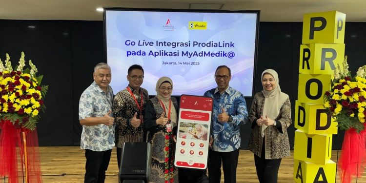 Prodia Integrasikan Sistem dengan Aplikasi MyAdMedik@, Tingkatkan Pengalaman Pelanggan Akses Layanan Diagnostik