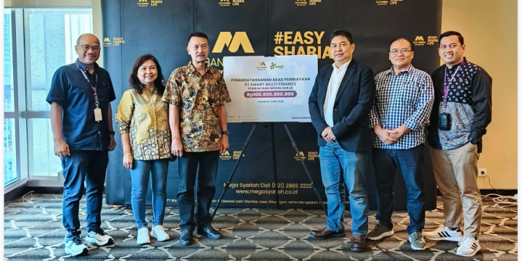 Bank Mega Syariah Beri Pendanaan Rp 100 Miliar ke Smart Multi Finance