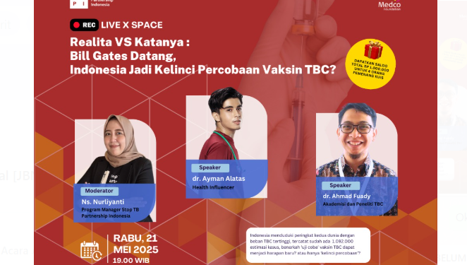 Vaksin TBC M72 menjadi Harapan Baru di Dunia TBC