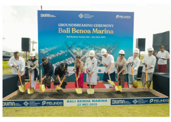 Groundbreaking Bali Benoa Marina, Pelindo Siap Perkuat Pariwisata Maritim Indonesia