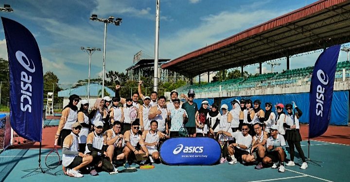 ASICS Tennis Drive 2025 Nyalakan Semangat Sound Mind Sound Body di Sumatra