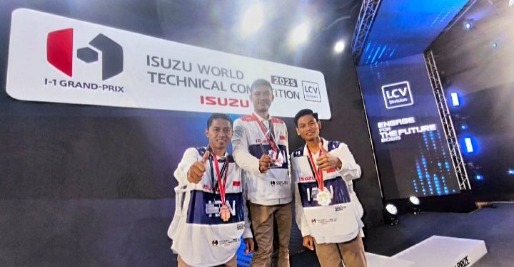 Mekanik Isuzu Indonesia Ukir Prestasi di I-1GP LCV 2025