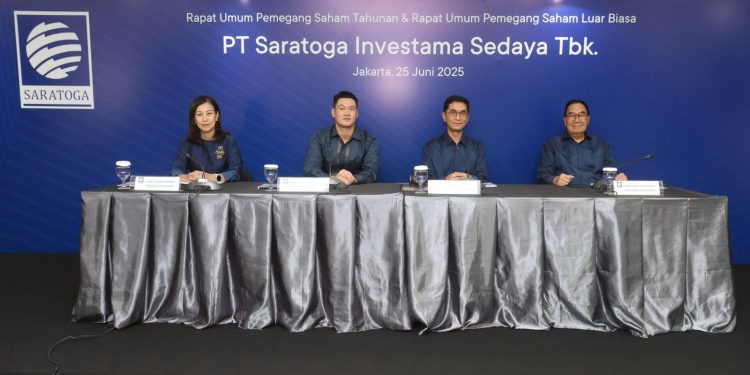 Saratoga Bagikan Dividen dan Umumkan Komisaris Baru