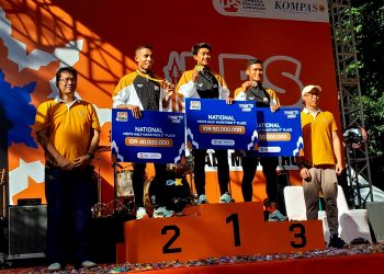 Ribuan Pelari Ramaikan LPS Monas Half Marathon 2025 Dengan Total Hadiah Milyaran Rupiah