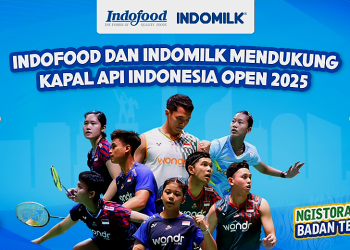 Indofood dan Indomilk Kembali Dukung Indonesia Open 2025
