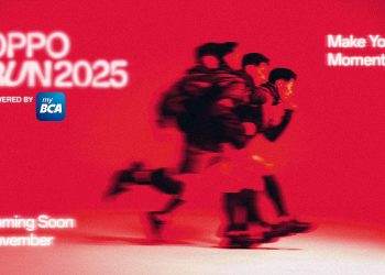 OPPO Indonesia Gandeng BCA Gelar OPPO RUN 2025 November Nanti