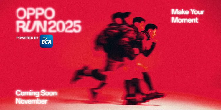 OPPO Indonesia Gandeng BCA Gelar OPPO RUN 2025 November Nanti