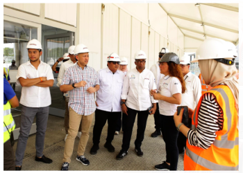 Jakpro dan Formula E Operations (FEO) Lakukan Management Walkthrough di Jakarta International E-Prix