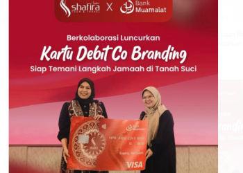 Bank Muamalat dan Shafira Luncurkan Kartu Debit Co-Branding Eksklusif, Mudahkan Transaksi Jemaah Haji