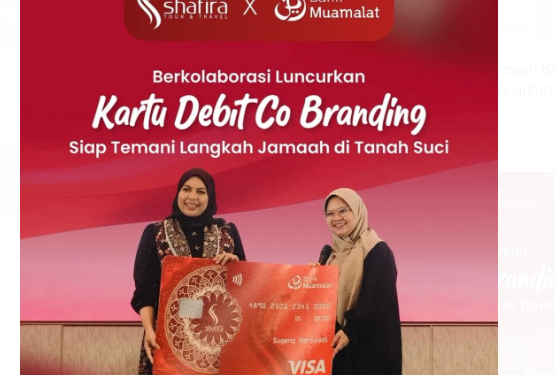 Bank Muamalat dan Shafira Luncurkan Kartu Debit Co-Branding Eksklusif, Mudahkan Transaksi Jemaah Haji