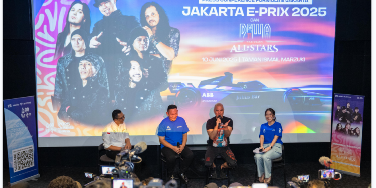 Formula E Jakarta E-Prix 2025 Hadirkan Dewa 19 Featuring All Stars, Siap ‘Menggetarkan’ Panggung Jakarta E-Prix