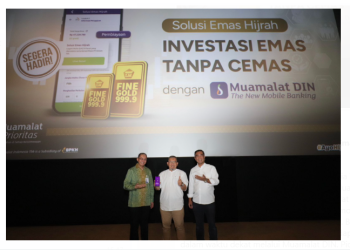 Bank Muamalat Akan Meluncurkan Pembiayaan  Solusi Emas Hijrah Melalui Muamalat DIN