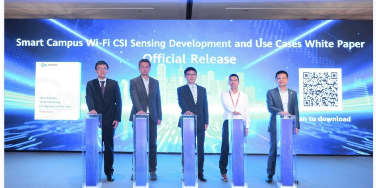 Huawei, WAA, dan Pelopor Industri Luncurkan Kajian Mendalam Pengembangan dan Studi Kasus Penginderaan Wi-Fi CSI untuk Smart Campus