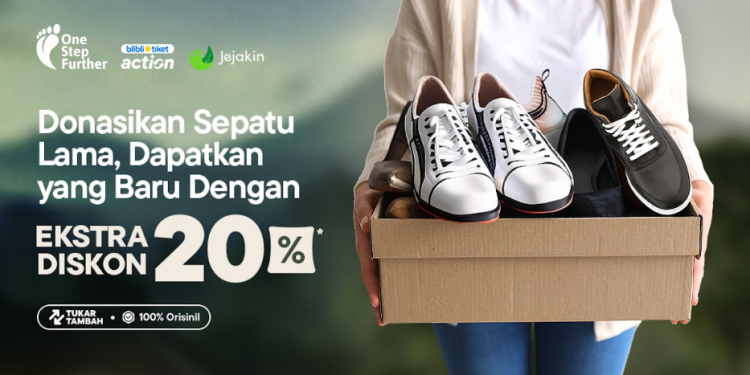 Resolusi Sehat Tetap On Track! Tukar Tambah Sepatu di Blibli, Pilihannya Banyak